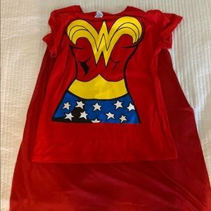 Delta pro weight shirt with cape costume